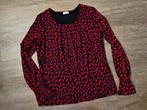 Zwarte top / shirt met print van Gerry Weber NIEUW Maat 38, Maat 38/40 (M), Zwart, Nieuw, Ophalen of Verzenden