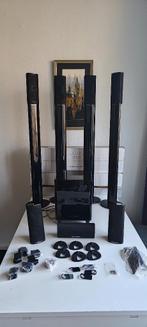 Harman Kardon 7.1 surround set met vier standaards HKTS 16, Overige merken, 7.1-systeem, Gebruikt, 70 watt of meer