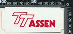 Sticker: TT Assen (8), Verzenden, Zo goed als nieuw, Auto of Motor
