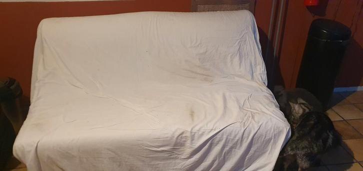 IKEA Slaapbank 140x180 cm - Comfortabel en praktisch!, Huis en Inrichting, Slaapkamer | Bedden, Gebruikt, Twijfelaar, 140 cm, 190 cm of minder