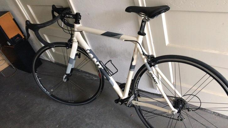 Racefiets: GIANT OCR-1 'compact road' (beige), Fietsen en Brommers, Fietsen | Racefietsen, Zo goed als nieuw, Heren, Giant, Meer dan 20 versnellingen