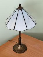 Vintage Tiffany tafel lamp, Gebruikt, Ophalen of Verzenden, Glas, Tiffany