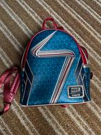 Marvel Captain Marvel Loungefly Rugzak, Ophalen of Verzenden, Gebruikt, Blauw, Overige typen