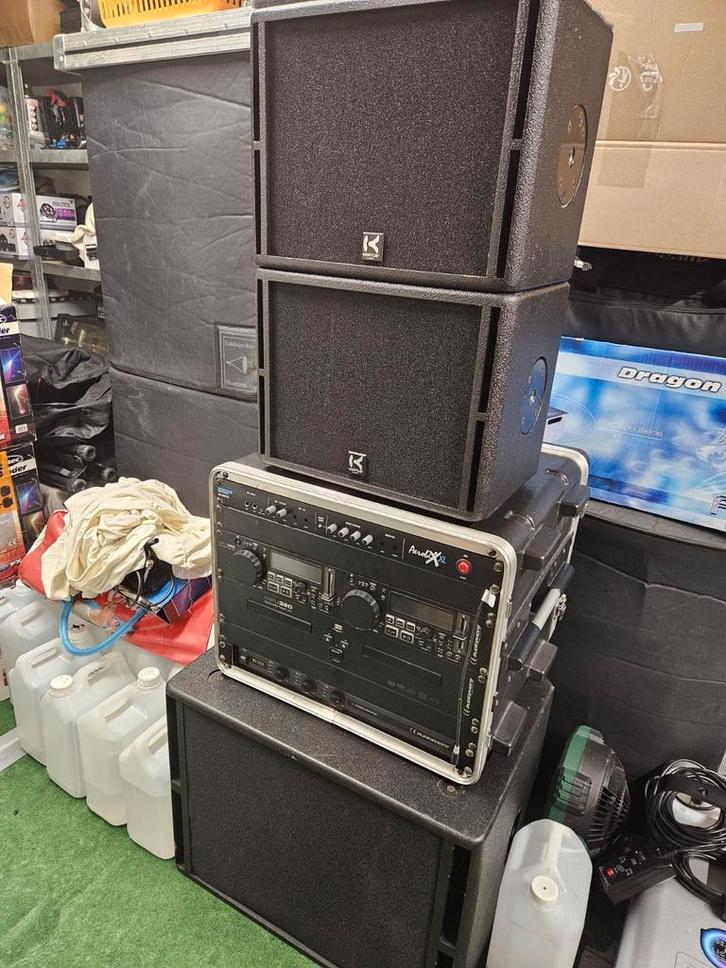 Hortus audio CXT-10 + CXT-15b + audiophony randapparatuur, Audio, Tv en Foto, Professionele Audio-, Tv- en Video-apparatuur, Zo goed als nieuw
