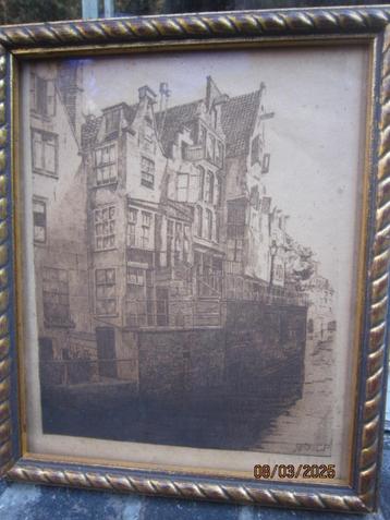 ets/Grav. Henri Pieck 1895-1972, v/d Grimnessesluis Amsterda beschikbaar voor biedingen