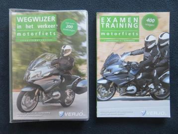Wegwijzer in het verkeer , examen-training motorfiets  beschikbaar voor biedingen