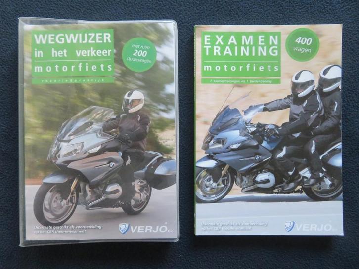 Wegwijzer in het verkeer , examen-training motorfiets, Motoren, Accessoires | Overige, Zo goed als nieuw, Ophalen of Verzenden