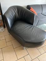 Gratis bank loungebank, Huis en Inrichting, Banken | Bankstellen, Ophalen, Gebruikt, Overige maten, Leer