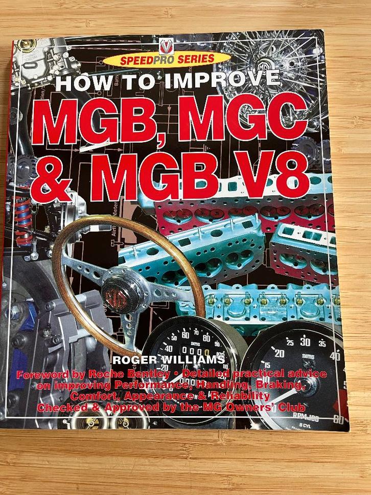 How to Improve Mgb, Mgc & Mgb V8 Roger Williams, Boeken, Auto's | Boeken, Gelezen, Algemeen, Ophalen of Verzenden