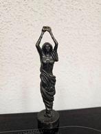 Uitverkoop!! Bronzen beeldje van lady Fortuna voor €30,-, Antiek en Kunst, Antiek | Koper en Brons, Ophalen