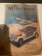 Orginele Vintage Mitsubishi Dealer Posters - Jaren '80, Ophalen of Verzenden