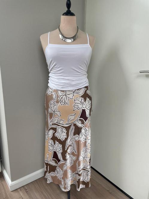 Rok lang van Culture maat 42  ZGAN!!, Kleding | Dames, Rokken, Zo goed als nieuw, Maat 42/44 (L), Overige kleuren, Onder de knie