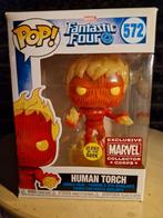 Funko Human Torch 572 GITD Marvel Collector Corps, Ophalen of Verzenden, Zo goed als nieuw