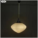 Vinatge opaline diamantbormige Lamp Hanglamp, Ophalen, Gebruikt, Glas, Nb