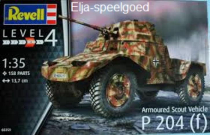 REVELL Pz.Sp.Wg. P204(f) Revell | Artikelnr. 3259 model, Hobby en Vrije tijd, Modelbouw | Auto's en Voertuigen, Nieuw, Auto, Groter dan 1:32