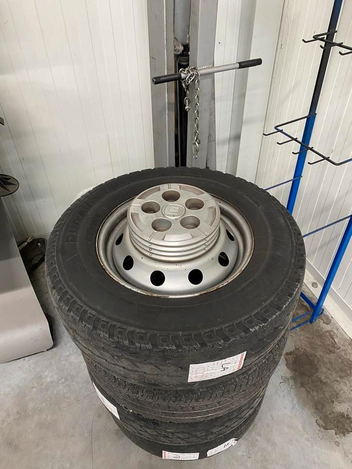 Fiat Ducato/ peugeot boxter/ citroën jumper velgen set, Auto-onderdelen, Banden en Velgen, Banden en Velgen, Zomerbanden, 15 inch