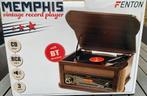 Fenton Memphis Vintage Recordplayer NIEUW in doos, Nieuw, Overige merken, Platenspeler, USB-aansluiting