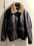 lederen piloten jas maat 58, Kleding | Heren, Ophalen, Bruin, Maat 56/58 (XL), Arma