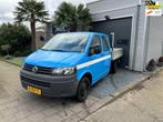 Volkswagen Transporter 2.0 TDI L2H1 DC Cabine 6 Persoons AIR, Auto's, Volkswagen, Airconditioning, Te koop, Geïmporteerd, 6 stoelen