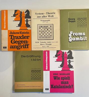 Schaakboeken div. titels