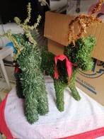 2 kerst decoratie hertjes, Ophalen of Verzenden
