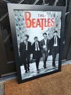 Beatles poster incl lijst 54 x 74 cm 3D hologram ophangkabel, Ophalen, Gebruikt, Poster, Artwork of Schilderij