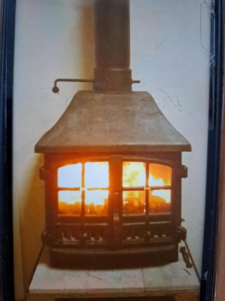 Houtkachel, Huis en Inrichting, Kachels, Gebruikt, Vrijstaand, Houtkachel, Hout, Ophalen