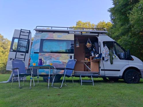 Supergave omgebouwde Ford Transit naar camper met kenteken, Caravans en Kamperen, Campers, Particulier, Buscamper of Camperbus