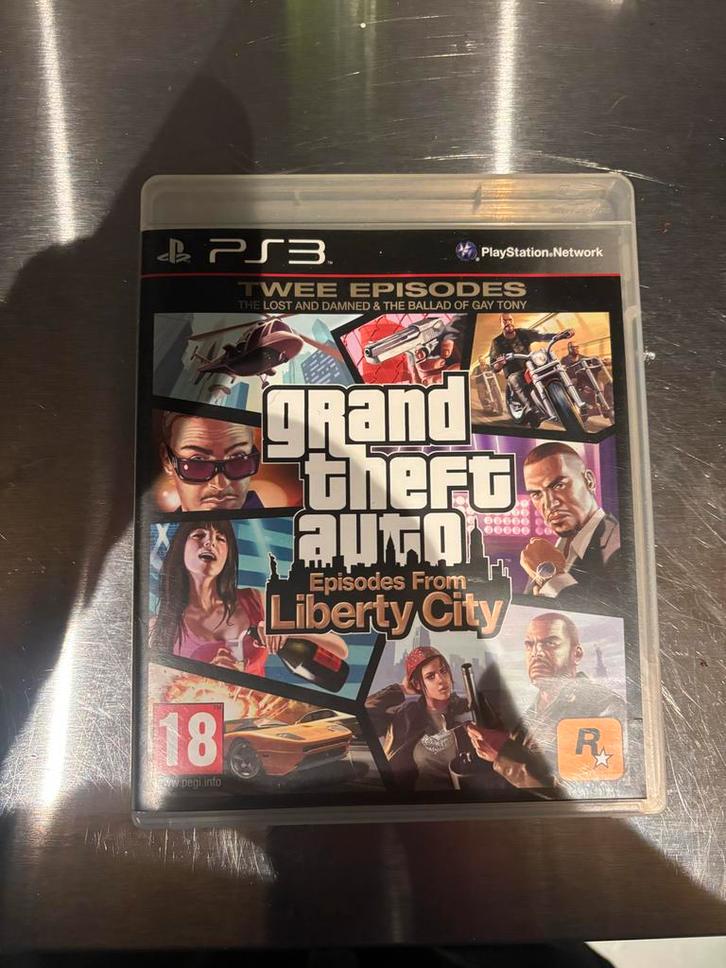 GTA Episodes from Liberty City - PS3, Spelcomputers en Games, Games | Sony PlayStation 3, Gebruikt, Avontuur en Actie, 1 speler