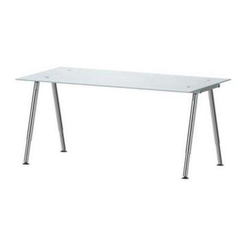 IKEA Galant Bureau met Glasplaat - afbeelding 2