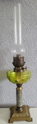 Antieke Victoriaanse olielamp, Ophalen