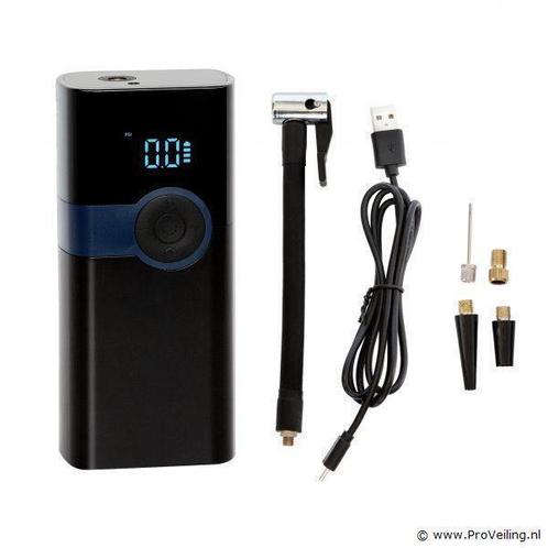 Online Veiling: Draagbare compressor/powerbank tot 3bar, Doe-het-zelf en Verbouw, Compressors, Nieuw