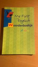 My first english - Woordenboekje, Boeken, Woordenboeken, Ophalen of Verzenden, Overige uitgevers, Engels