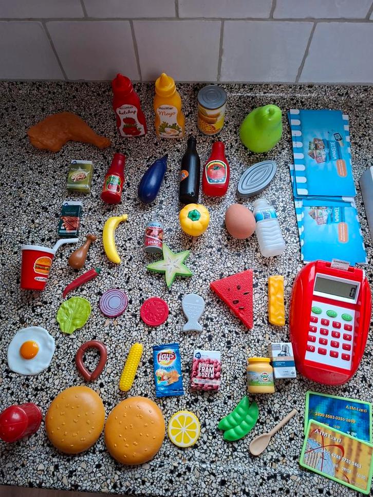 40 supermarkt mini's boodschappen pin automaat pasjes 13x AH, Verzamelen, Supermarktacties, Albert Heijn, Ophalen of Verzenden