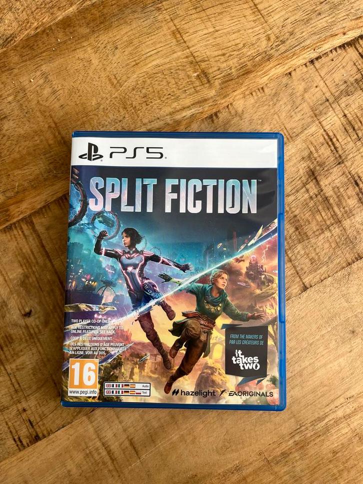 Split Fiction PS5 - Co-op Avontuur!, Spelcomputers en Games, Spelcomputers | Sony PlayStation 5, Zo goed als nieuw, Playstation 5