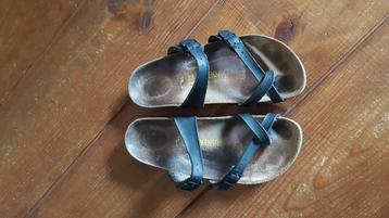 Zwarte birkenstock sandalen, maat 39