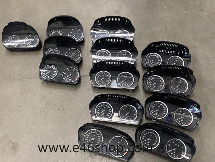 OPRUIMING ; TELLERBAK KM TELLER  BMW E90 E91 E60 E61, Auto-onderdelen, Dashboard en Schakelaars, BMW, Gebruikt, Ophalen of Verzenden