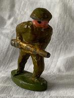 Antiek tinnen soldaatje, Gebruikt, Onbekend, Ophalen of Verzenden, Onbekend
