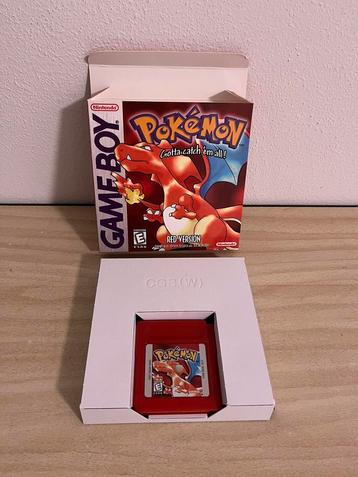 Pokemon Red (Nintendo Gameboy) - Boxed beschikbaar voor biedingen