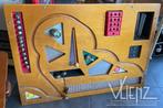 Vintage, retro houten klankenbord, school, muziek les, Verzamelen, Retro, Huis en Inrichting, Ophalen