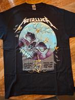 Metallica tour shirt, metal, Iron maiden., Ophalen of Verzenden, Zo goed als nieuw, Maat 52/54 (L), Zwart