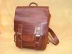 LORENZO LAPTOP FIJNE LEER RUGZAK - CAMEL, Ophalen of Verzenden, Nieuw, 25 tot 40 cm, Overige merken