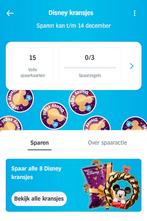 Disney kransjes - 15 volle spaarkaarten, Plus, Ophalen of Verzenden