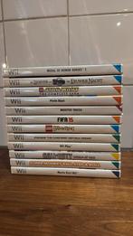 12 Wii spellen, Spelcomputers en Games, Spelcomputers | Nintendo Wii, Ophalen, Gebruikt, Zonder controller, Met games