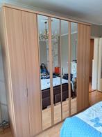 Nette kledingkast spiegels ruimtebesparende deur 200x60x220, Huis en Inrichting, Kasten | Kledingkasten, Met hangruimte, Ophalen of Verzenden