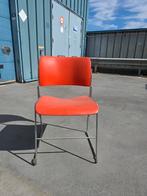 6 David Rowland stoelen 40/4, Huis en Inrichting, Stoelen, Ophalen, Gebruikt, Overige kleuren, Metaal