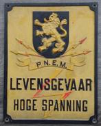 Omstreeks 1960 Hoogspanning Elektriciteit Bord P.N.E.M., Ophalen of Verzenden