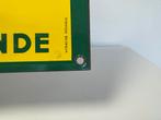 YACCO emaille reclamebord, Verzamelen, Merken en Reclamevoorwerpen, Reclamebord, Gebruikt, Ophalen of Verzenden, Nvt