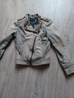 Goosecraft Leren Jack - Maat S, Goosecraft, Beige, Ophalen of Verzenden, Maat 36 (S)