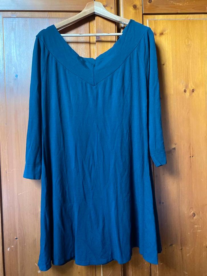 Cora Kemperman Zwarte Jurk XL, Kleding | Dames, Jurken, Zo goed als nieuw, Maat 46/48 (XL) of groter, Zwart, Boven de knie, Ophalen of Verzenden